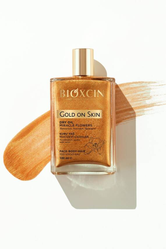Bioxcin Gold On Skin Altın Parıltılı Kuru Yağ 100ml - 6