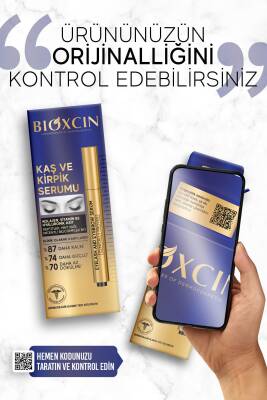 Bioxcin Kaş Kirpik Serumu - Kolajen Hyaluronik Asit Hint Yağı Keratin Peptidleri B5 Biocomplex B11- - 3