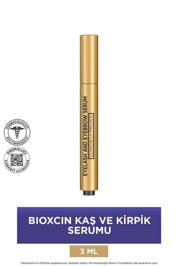 Bioxcin Kaş Kirpik Serumu - Kolajen Hyaluronik Asit Hint Yağı Keratin Peptidleri B5 Biocomplex B11- - 4