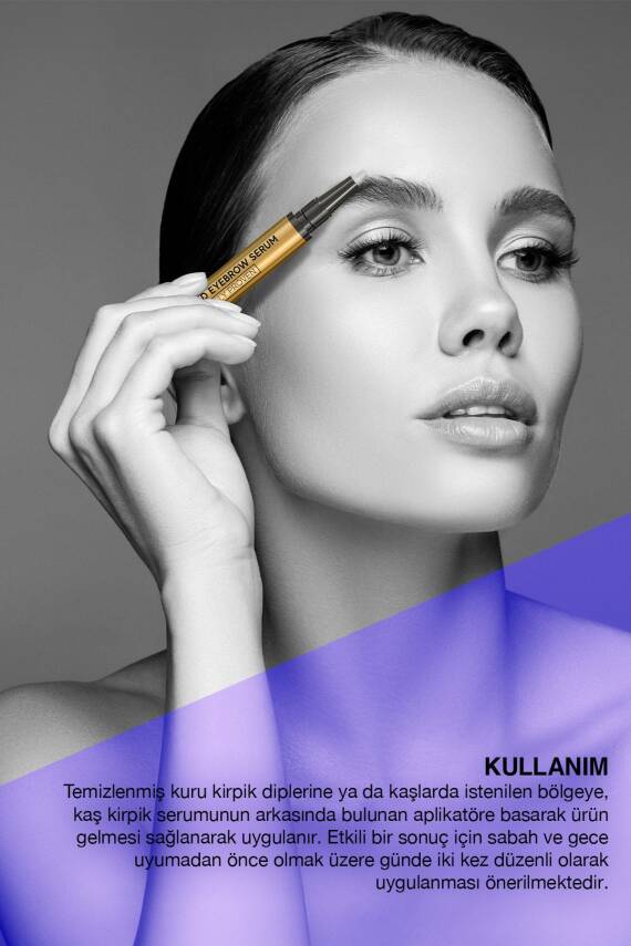 Bioxcin Kaş Kirpik Serumu - Kolajen Hyaluronik Asit Hint Yağı Keratin Peptidleri B5 Biocomplex B11- - 6