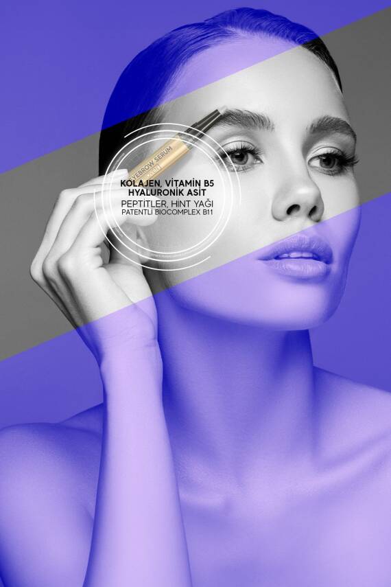 Bioxcin Kaş Kirpik Serumu - Kolajen Hyaluronik Asit Hint Yağı Keratin Peptidleri B5 Biocomplex B11- - 7