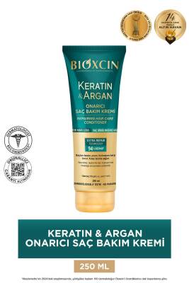 Bioxcin Keratin & Argan Onarıcı Saç Bakım Kremi 250 ml - Yıpranmış Ve Hassas Saçlar - 1