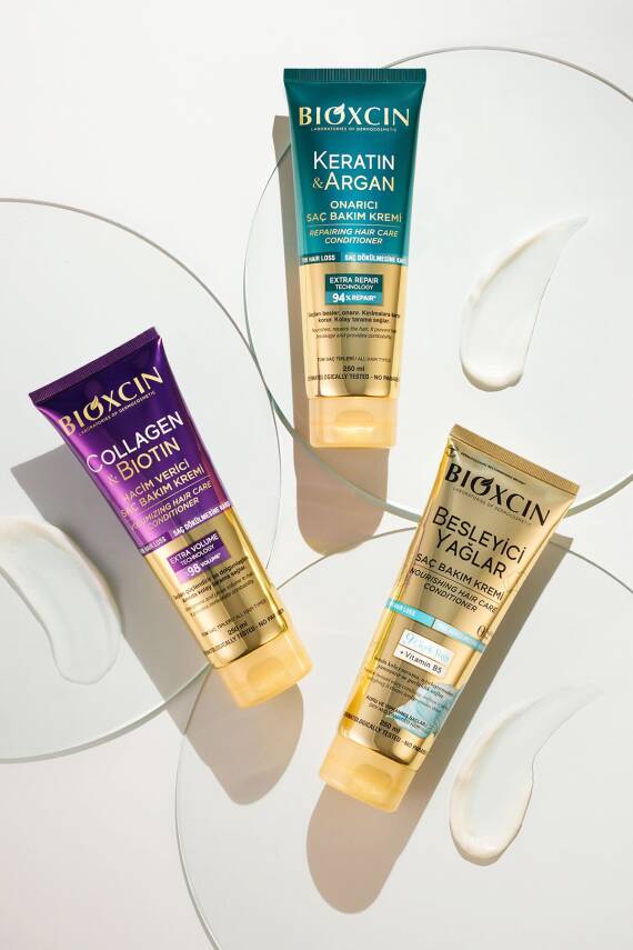 Bioxcin Keratin & Argan Onarıcı Saç Bakım Kremi 250 ml - Yıpranmış Ve Hassas Saçlar - 5