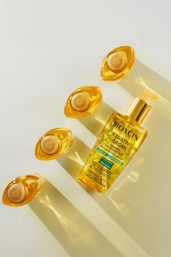 Bioxcin Keratin & Argan Onarıcı Saç Bakım Yağı 150 ml - Yıpranmış Ve Hassas Saçlar - 3