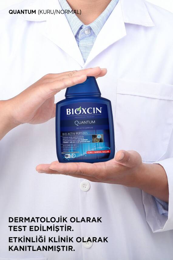 Bioxcin Quantum Kuru ve Normal Saçlar İçin 300ml 3 AL 2 ÖDE - İnce Telli Saçlar İçin Dökülme Karşıtı Şampuan - 6