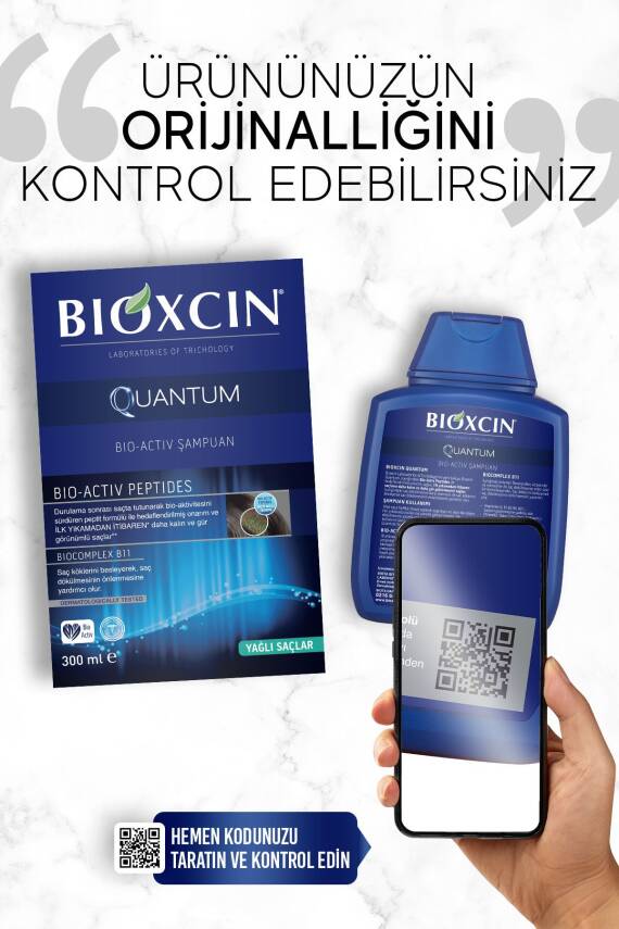 Bioxcin Quantum Şampuan 3 Al 2 Öde Yağlı Saçlar Için 3x300 Ml - Ince Telli Saçlar Için Dökülme Şampuanı - 8