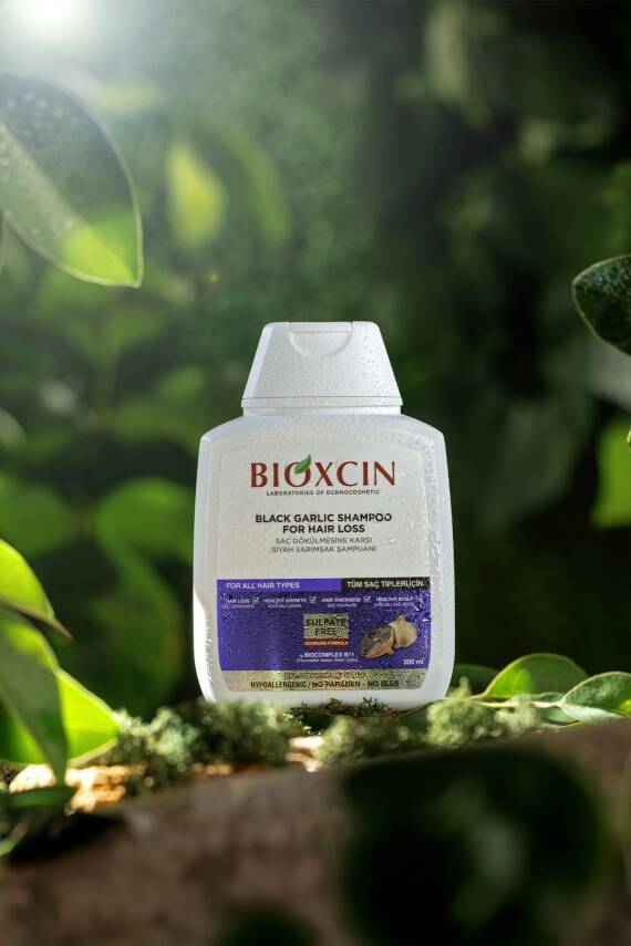 Bioxcin Siyah Sarımsak Şampuanı 3 al 2 Öde 3x300 Ml - Yıpranmış Seyrek Dökülen Saçlar - 7