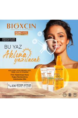 Bioxcin Sun Care Çok Yüksek Koruma Yağlı Ciltler için Güneş Kremi Spf 50+ 50 Ml - Kolajen ve Hyaluronik Asit - 7