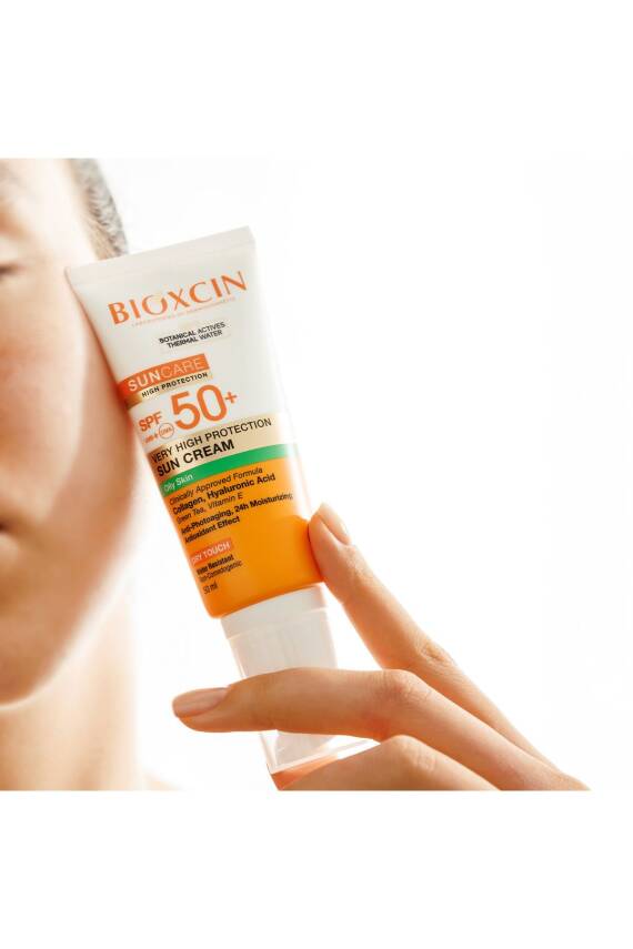 Bioxcin Sun Care Çok Yüksek Koruma Yağlı Ciltler için Güneş Kremi Spf 50+ 50 Ml - Kolajen ve Hyaluronik Asit - 6
