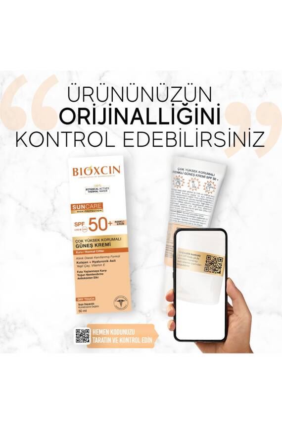 Bioxcin Sun Care Kuru Ciltler Için Güneş Kremi Spf 50 50 ml - Renkli - 7