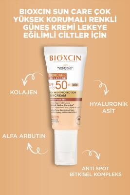 Bioxcin Sun Care Lekeye Eğilimli Ciltler Için Spf50 Güneş Kremi 50 ml - Renkli - 10