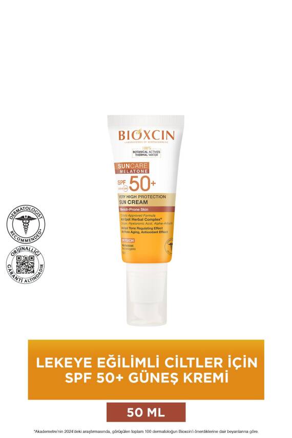Bioxcin Sun Care Lekeye Eğilimli Ciltler Spf 50 Güneş Kremi 50 ml - Alfa Arbutin, Kolajen, Hyaluronik Asit - 2