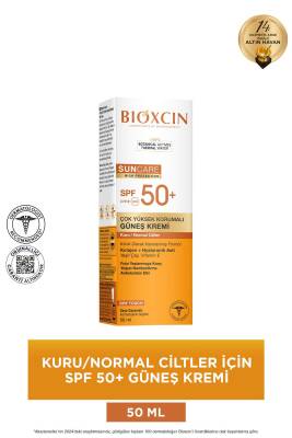 Bioxcin Sun Care Spf 50 Çok Yüksek Korumalı Güneş Kremi 50 ml Kuru Ve Normal Cilt - Kolajen Hyaluronik Asit - Bioxcin