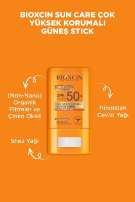 Bioxcin Sun Care Stick SPF50 Hassas Bölgeler İçin Yüksek Korumalı Güneş Kremi - 8