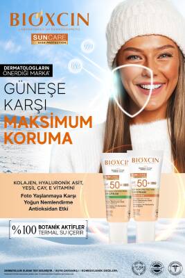 Bioxcin Sun Care Yağlı Ciltler Için Tinted Güneş Kremi Spf 50 50 ml - Renkli, Kolajen ve Hyaluronik Asit - 3