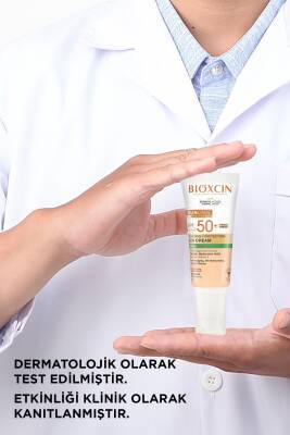Bioxcin Sun Care Yağlı Ciltler Için Tinted Güneş Kremi Spf 50 50 ml - Renkli, Kolajen ve Hyaluronik Asit - 4