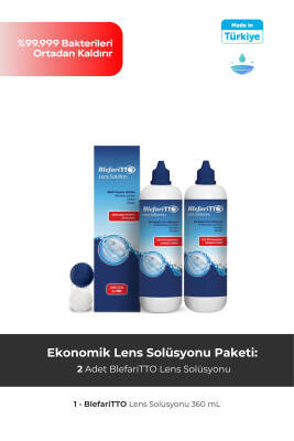 Blefaritto Lens Solüsyonu 360 ml x 2 adet - BLEFARİTTO