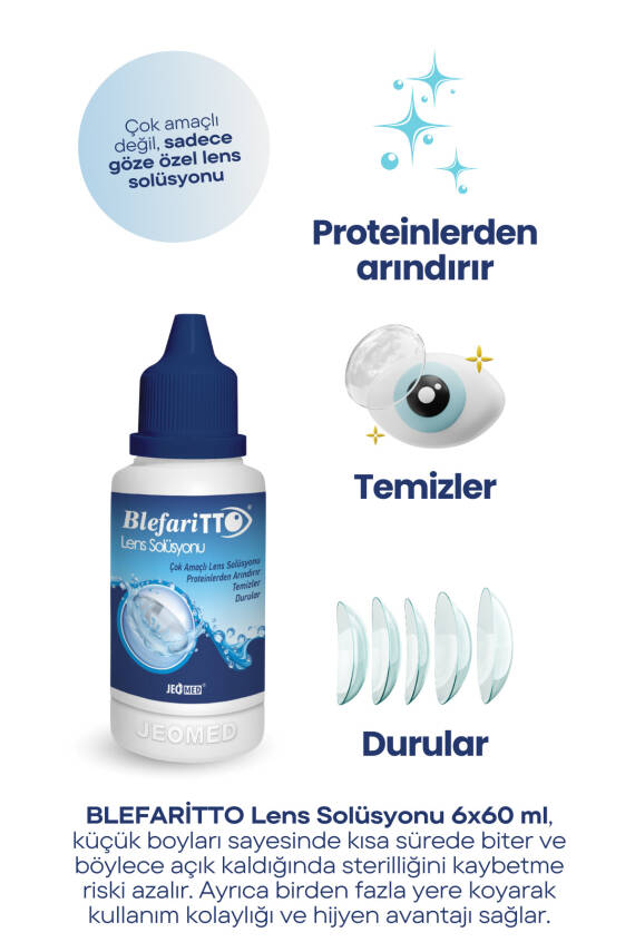 Blefaritto Lens Solüsyonu 6x60 ml - 2