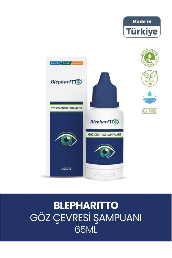 Blepharitto Göz Çevresi Şampuanı 65 ml - 1