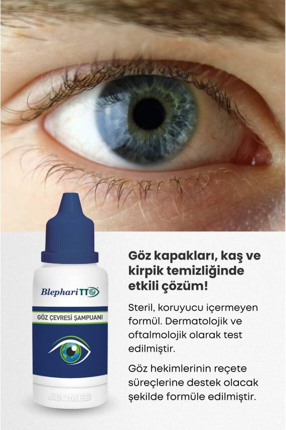 Blepharitto Göz Çevresi Şampuanı 65 ml - 2