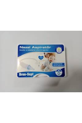 Bron-Sept Bebek Burun Aspiratörü 1 Adet Nazal Aspiratör ve 5 Adet Yedek - 3
