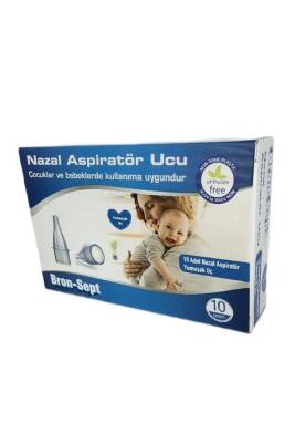 Bron-Sept Bebek Burun Aspiratörü Ucu 10'lu - 2