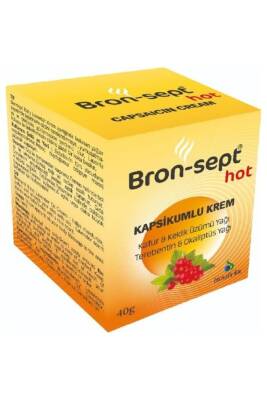 Bron-Sept Hot Kapsikumlu Krem 40 gr - Bron-Sept