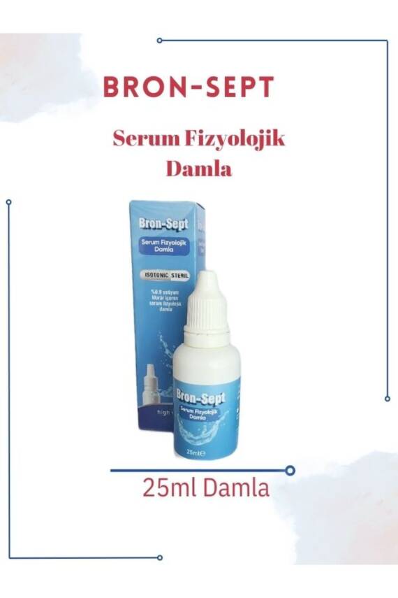 Bron-Sept Serum Fizyolojik Burun Damlası 25ml - 1