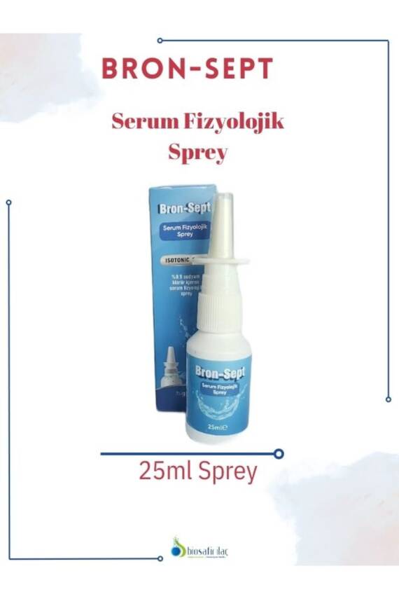 Bron-Sept Serum Fizyolojik Burun Spreyi 25ml - 1