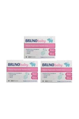 Bruno Baby Nazal Aspiratör Yedek Uç 10'lu 3 Adet - Bruno Baby