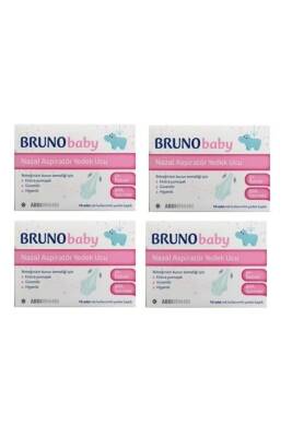 Bruno Baby Nazal Aspiratör Yedek Uç 10'lu 4 Adet - Bruno Baby