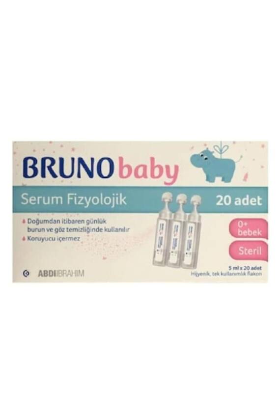 Bruno Baby Serum Fizyolojik Damla 5 ml X 20 Flakon - 1