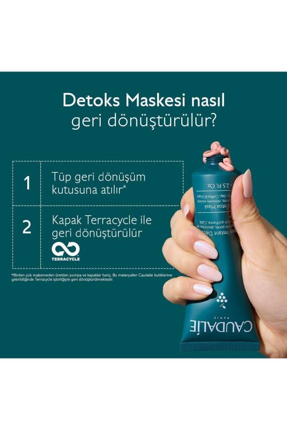 Caudalie Detoks Maskesi 75 ml - 6