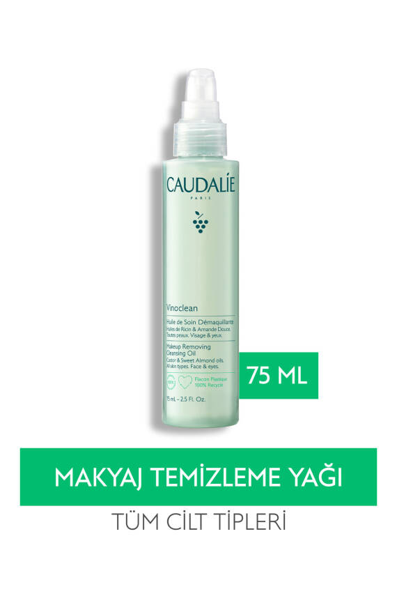 Caudalie Vinoclean Makyaj Temizleme Yağı 75 ml - 1
