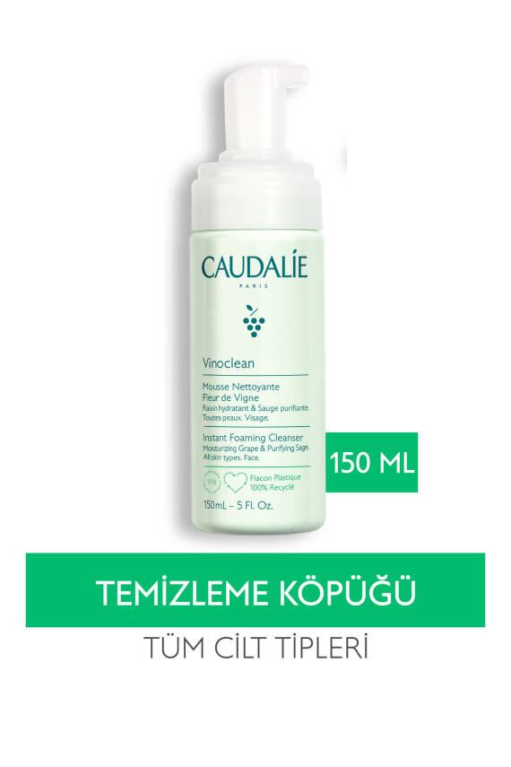 Caudalie Vinoclean Temizleme Köpuğü 150 ml - 1