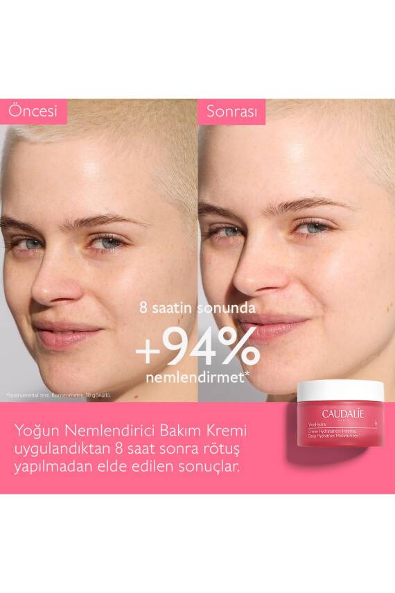 Caudalie VinoHydra Yoğun Nemlendirici Bakım Kremi 50ml - 4