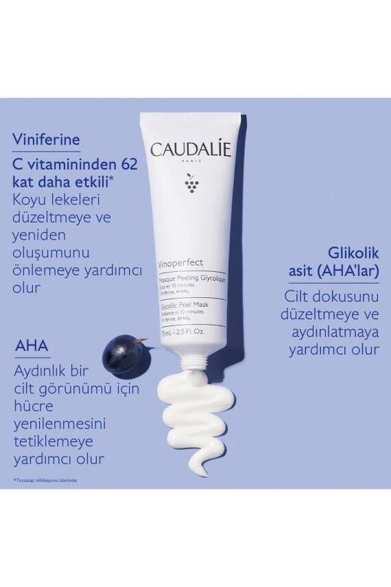 Caudalie Vinoperfect Glikolik Maske 75 ml - 2