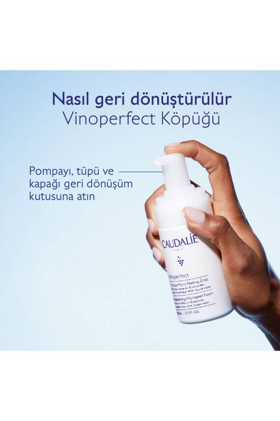 Caudalie Vinoperfect Işıltı Verici Mikro Peeling Temizleme Köpüğü 50 ml - 5