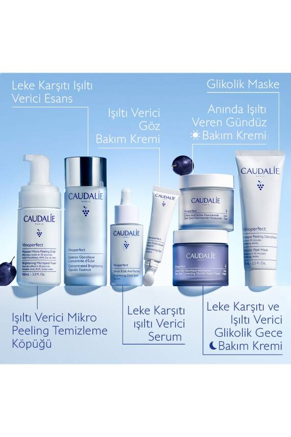 Caudalie Vinoperfect Işıltı Verici Mikro Peeling Temizleme Köpüğü 50 ml - 7
