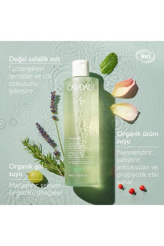 Caudalie Vinopure Arındırıcı Tonik 400 ml - 2