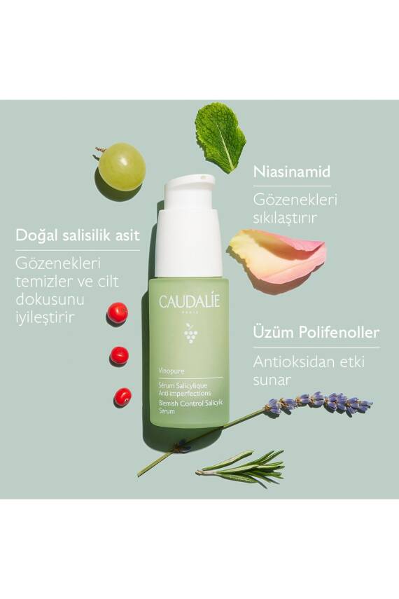 Caudalie Vinopure Salisilik Serum 30 ml - 2
