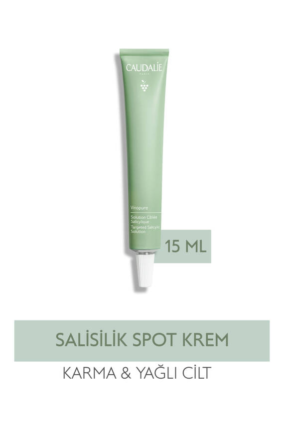 Caudalie Vinopure Salisilik Spot Krem 15 ml - 1