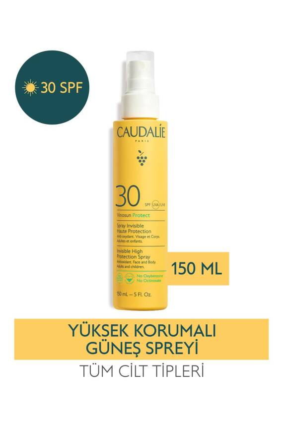 Caudalie Vinosun Protect Spf 30 Güneş Spreyi 150 ml - 1