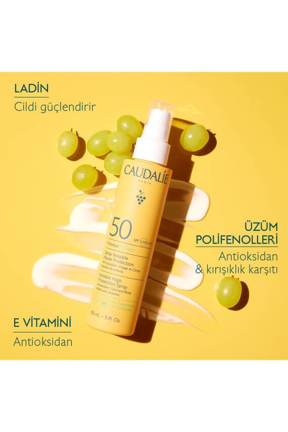 Caudalie Vinosun Protect Spf 50 Güneş Spreyi 150 ml - 2