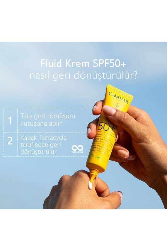 Caudalie Vinosun Spf50+ Ocean Protect Güneş Koruyucu Krem 40 Ml - 5