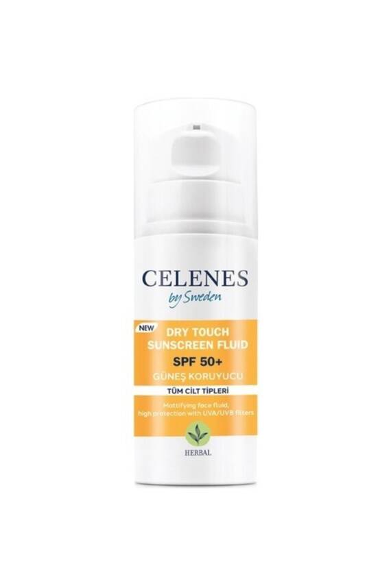 Celenes Herbal Dry Touch Spf 50 Mat Bitişli Güneş Kremi - Yüz Ve Dekolte Bölgesi 50 ml - 2