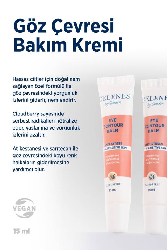 Celenes Cloudberry Göz Çevresi Bakım Kremi 15 Ml - 2