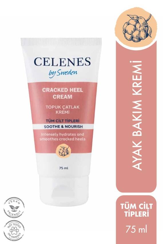 Celenes Cloudberry Topuk Çatlak Kremi 75 ml - 1
