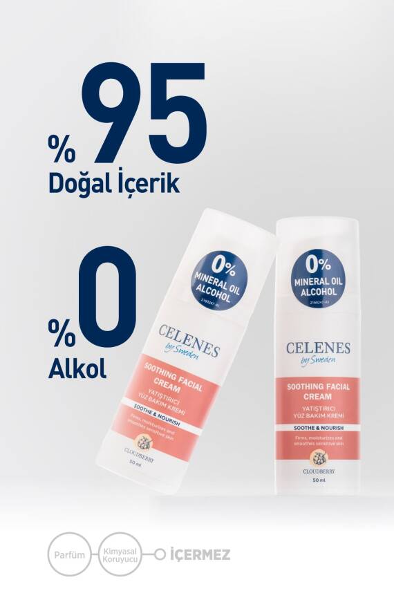 Celenes Cloudberry Yatıştırıcı Yuz Kremı 50ml Kuru/hassas - 3