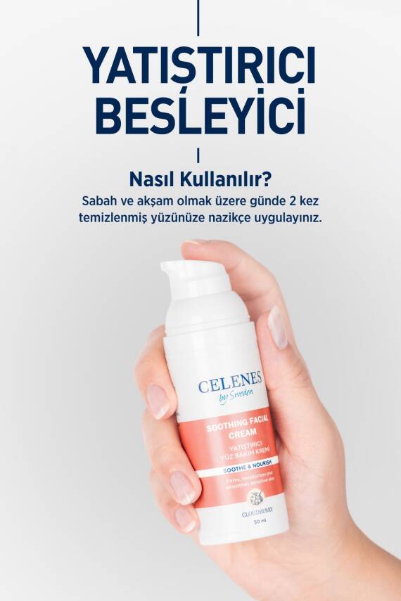 Celenes Cloudberry Yatıştırıcı Yuz Kremı 50ml Kuru/hassas - 4